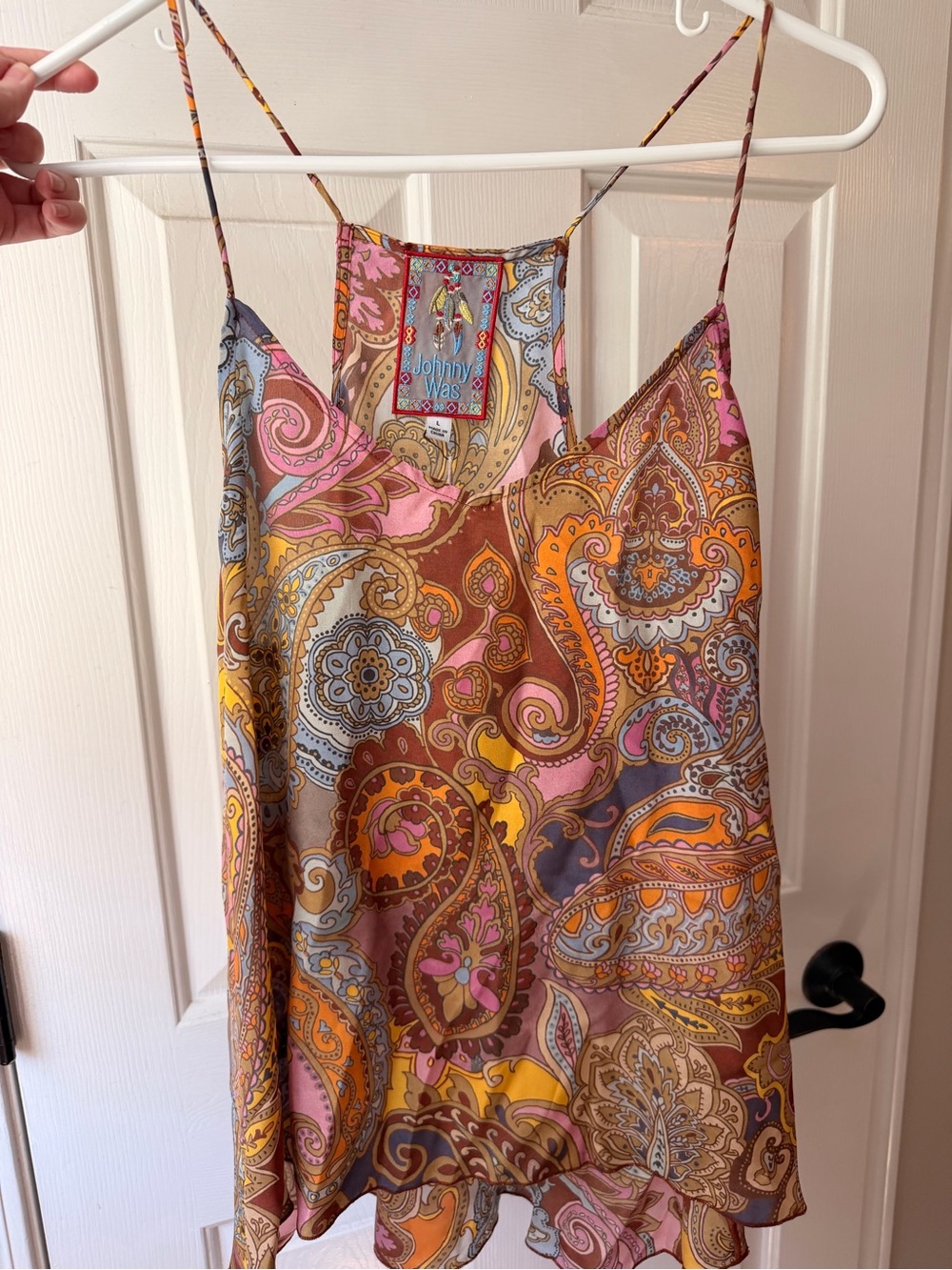 Johnny Was Paisley Cami Top